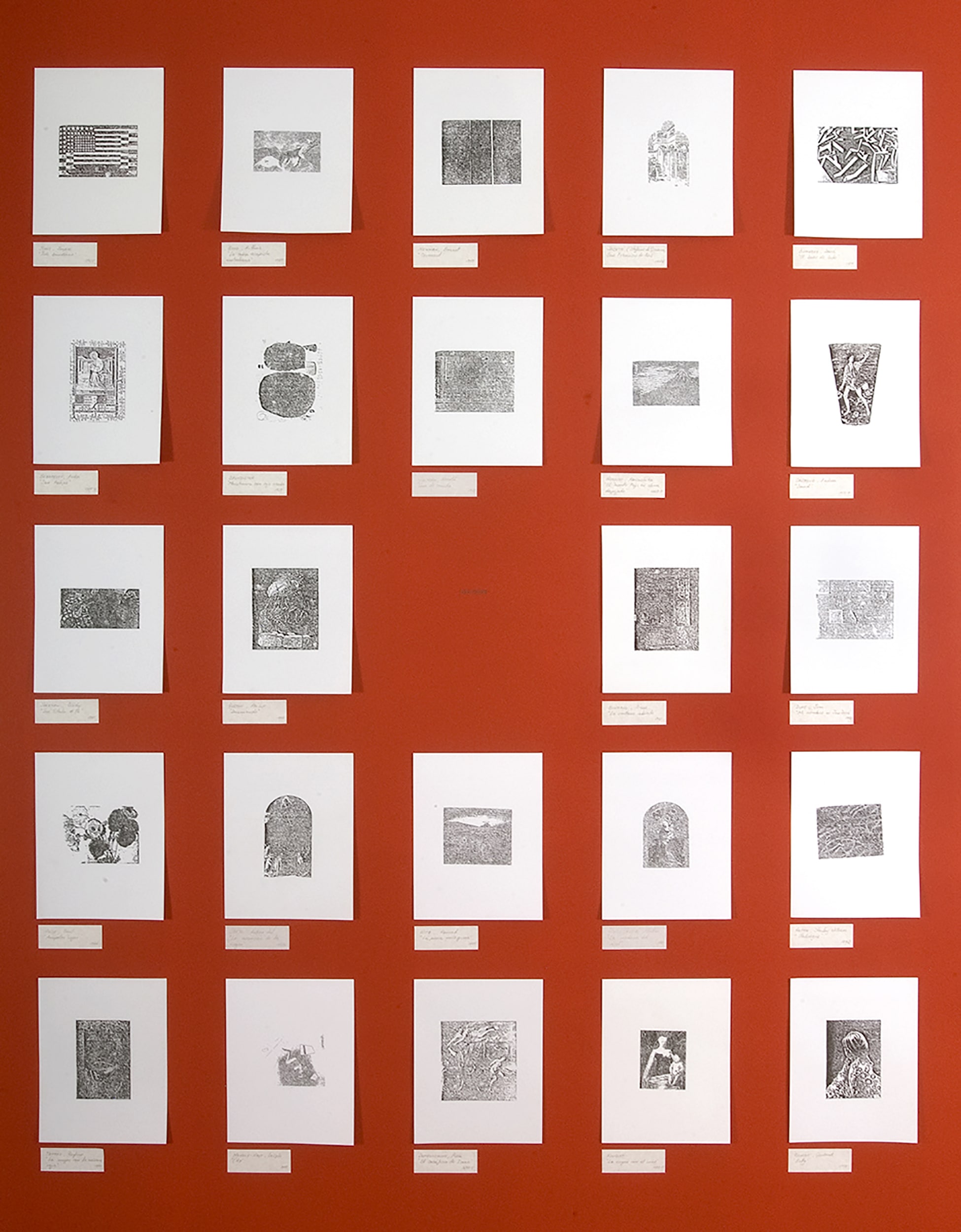 1000 drawings reds esteban peña art
